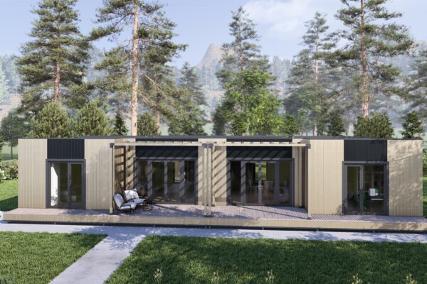 Домокомплект Дабл Флет 116, 116 м²